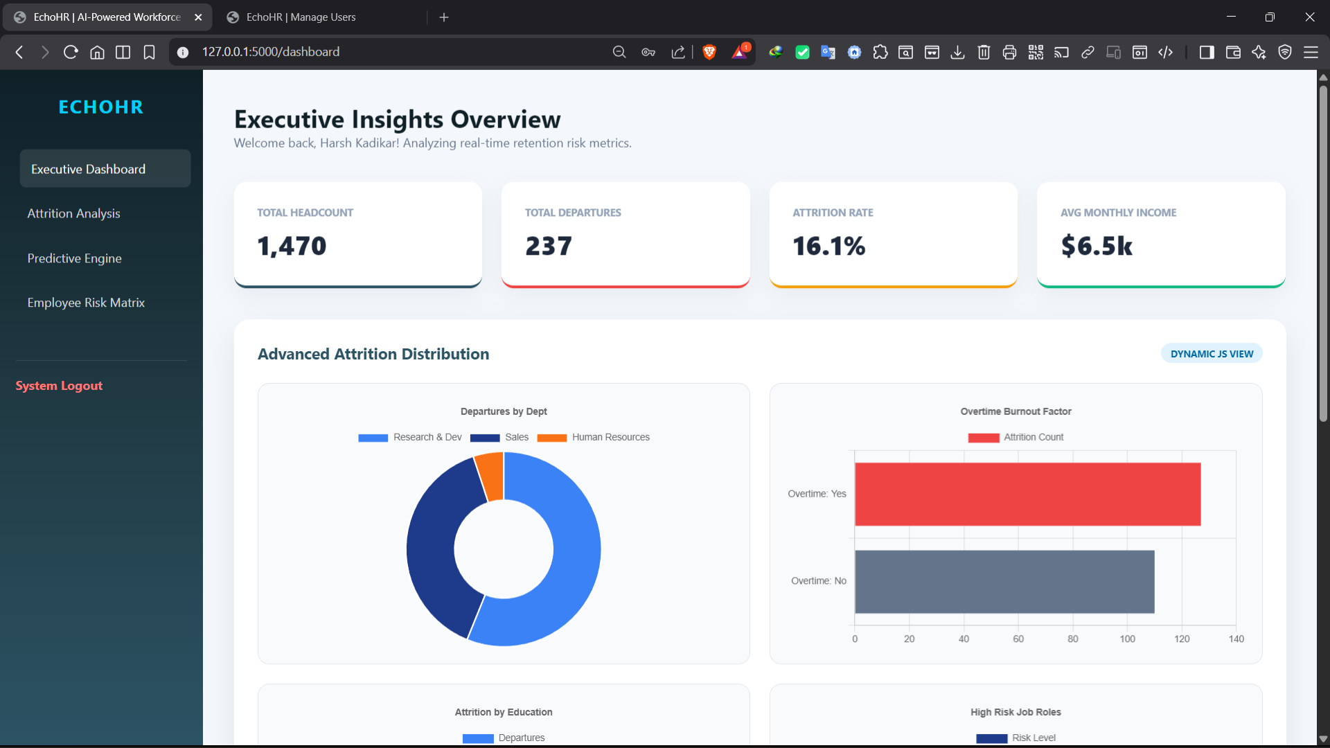 HR Dashboard 3